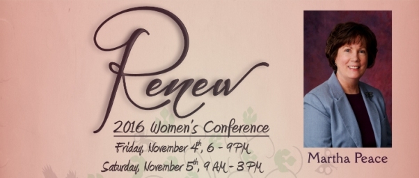 Renew Women's Conference with Martha Peace