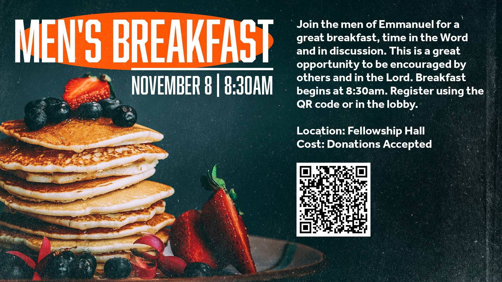 Men's Breakfast